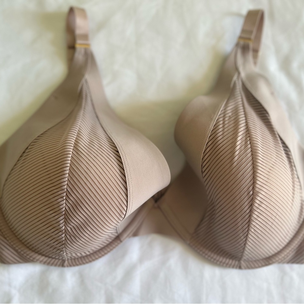 *THIRDLOVE Shadow Stripe Plunge Bra Lace O-37 - Picture 2 of 7